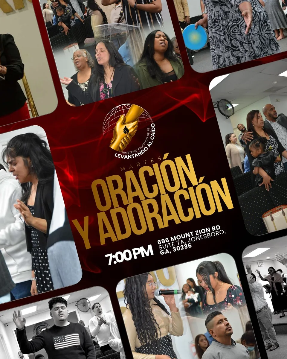 Oración y Adoración — Martes 7:00 PM